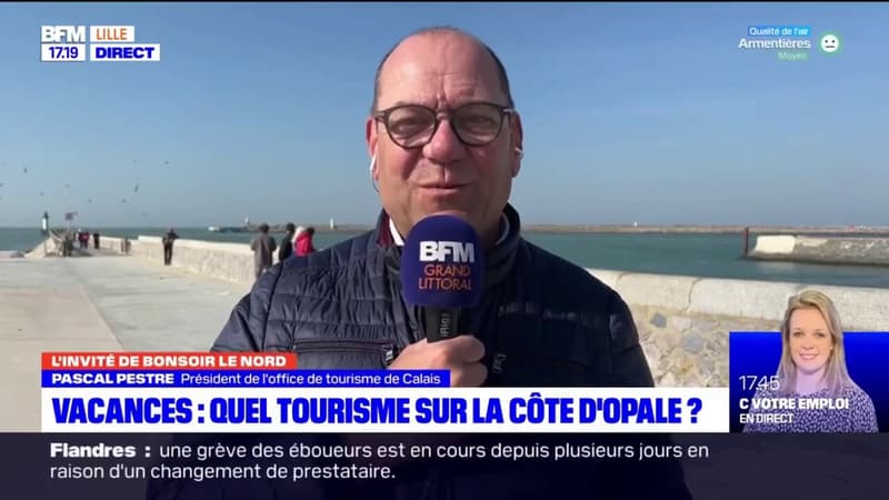 Tourisme: Pascal Pestre, président de l'office de tourisme de Calais évoque 