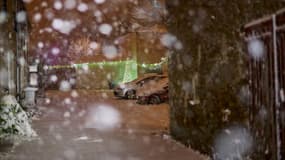 Des chutes de neige à Montaigu, en Vendée, le 5 janvier 2026 (photo d'illustration)