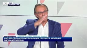 Erik Guillemin (AMS R&D - Wavera®) : AMS R&D développe une technologie de pompe à membre ondulante Wavera® - 23/01