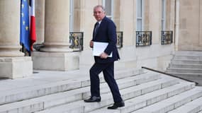 François Bayrou à l'Élysée le 12 décembre 2022