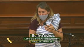 Cette députée de Californie a dû venir voter à l'Assemblée avec son bébé 