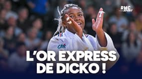 Judo : Romane Dicko s'offre l'or en moins d'une minute !