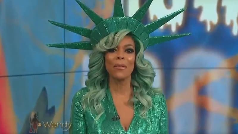 Wendy Williams dans son émission "The Wendy Williams Show", le 31 octobre 2017