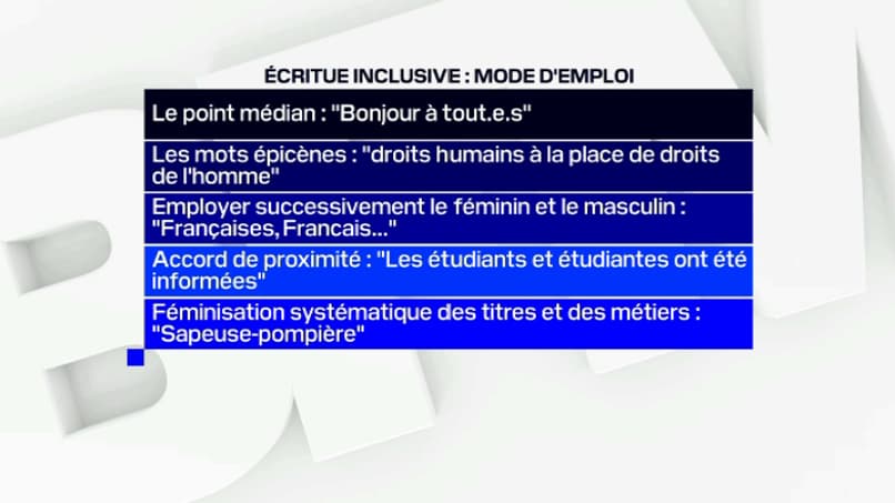 Les règles de l'écriture inclusive