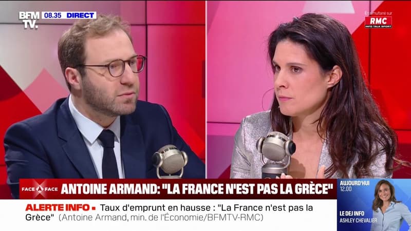 Antoine Armand: Ce n'est pas parce qu'on n'a pas un accord avec un gouvernement qu'on affaiblit un pays