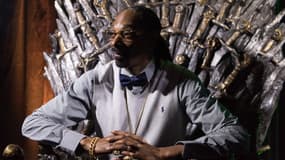 Snoop Dogg le 20 mars 2015 sur le trône de fer de la série de HBO "Game of thrones"