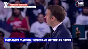 Emmanuel Macron met en garde ceux qui pensent que "l'élection est déjà jouée"
