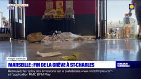 Marseille: fin de la grève des agents de nettoyage à la gare Saint-Charles