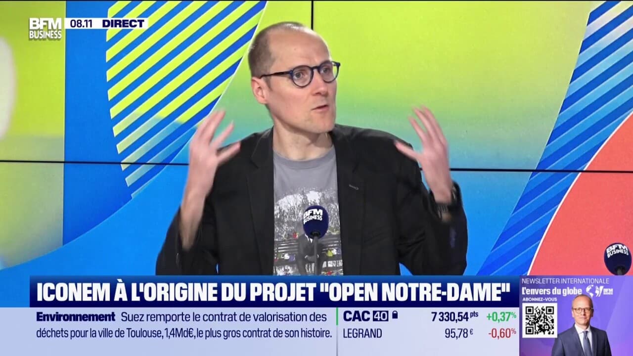 Comment l'entreprise Iconem a modélisé en 3D la cathédrale Notre-Dame ...