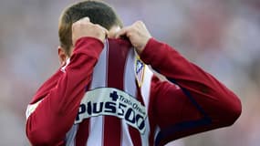 Antoine Griezmann la tête dans les mains