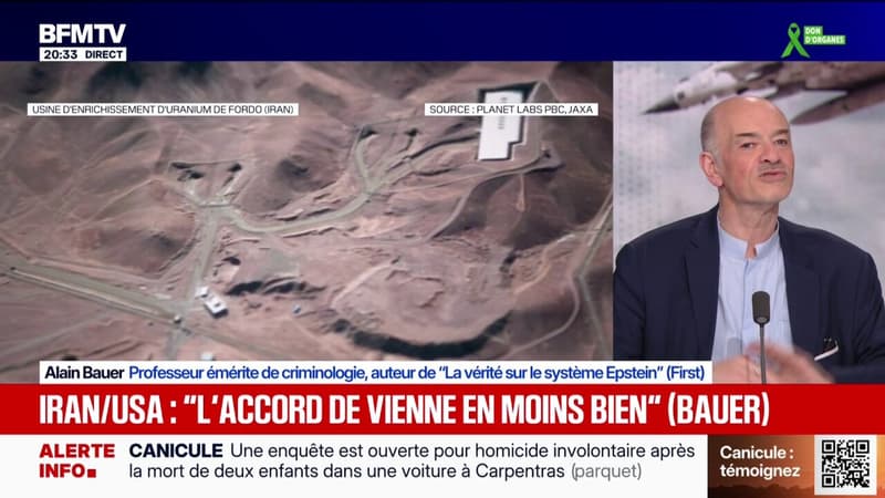 Négociations entre les États-Unis et l'Iran: "C'est du théâtre de boulevard", observe Alain Bauer, professeur émérite de criminologie