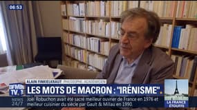 Les mots de Macron: "Irénisme"