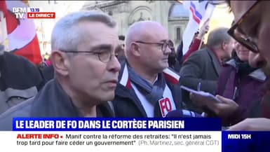 Yves Veyrier: "Le mouvement est très long, très dur à porter (...) Je salue ceux et celles qui ont reconduit la grève"