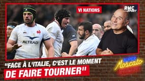 VI Nations : "Face à l'Italie, c'est le moment pour Galthié de faire tourner" estime Moscato
