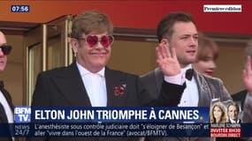 Elton John Triomphe à Cannes
