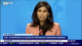 Gita Gopinath (Économiste en chef du FMI): "Pour de nombreux pays, le niveau de la dette va se stabiliser avant de diminuer"