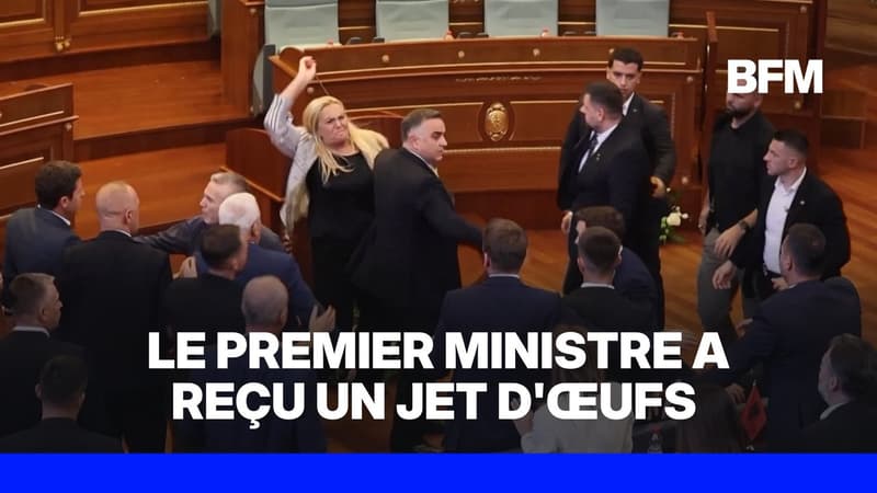 Kosovo: une députée lance des oeufs sur le Premier ministre