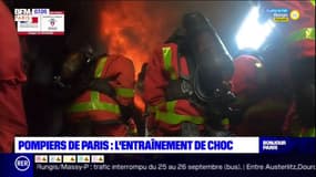 L'entraînement de choc des pompiers de Paris