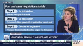 Happy Boulot : Négociation salariale, agissez avec méthode - 16/01