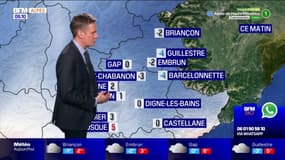 Météo Alpes du Sud: une journée entre nuages et soleil, jusqu'à 1°C à Briançon et 8°C à Manosque