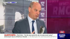 "On a mis en place un socle de règles simple, pour le reste ce sont des recommandations" dit Jean-Michel Blanquer