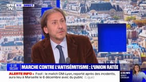 Marche contre l'antisémitisme: "La présence du RN est illégitime au regard de son histoire" estime Jérôme Guedj (PS)