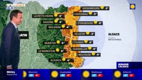 Météo Alsace: un soleil bien présent ce mercredi, jusqu'à 5°C attendus à Haguenau