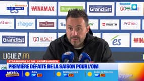 Ligue 1: "On a perdu trop de duels", regrette De Zerbi après la première défaite de l'OM cette saison
