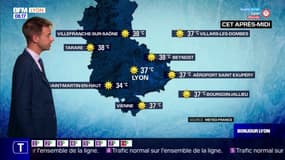Météo Rhône: grand soleil ce mardi, jusqu'à 37°C à Lyon