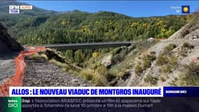 Alpes-de-Haute-Provence: le nouveau viaduc de Montgros inauguré après 15 mois de travaux à Allos