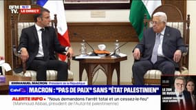 Emmanuel Macron: "Il n'y aura pas de paix durable s'il n'y a pas la reconnaissance assumée du peuple palestinien et de ses autorités d'un État d'Israël"