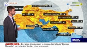 Météo Bouches-du-Rhône: journée nuageuse avec des températures douces