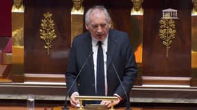 François Bayrou prononce son discours de politique générale à l'Assemblée nationale le 14 janvier 2025.