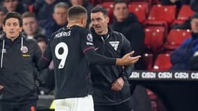 Carlton Morris lors de Sheffield-Luton, le 26 décembre 2023