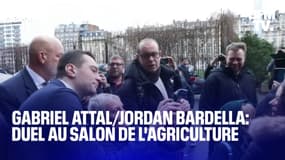 Gabriel Attal/Jordan Bardella: duel au Salon de l'agriculture