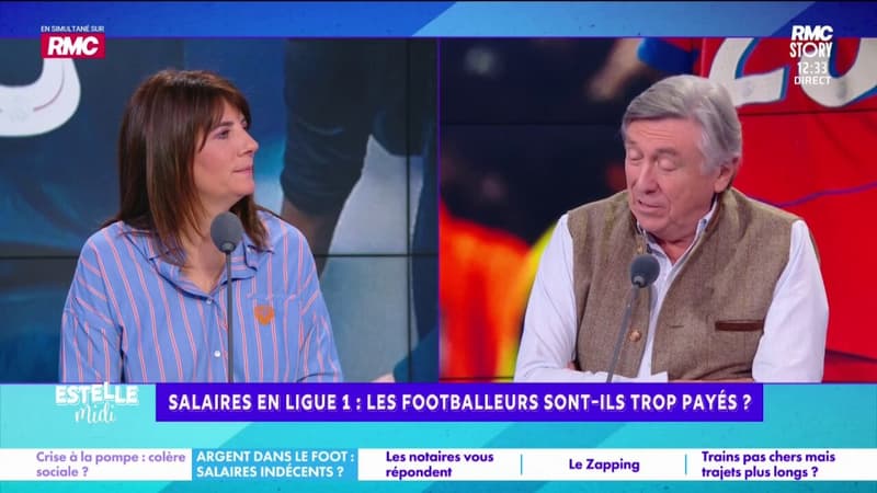 Salaires des joueurs de Ligue 1 : "En général, ça choque peu les gens les salaires des footballeurs", constate Jacques Legros