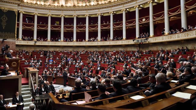 Les députés à dans l'hémicycle, le 10 février 2015 (illustration).