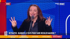 Retraites : "Si on était tous dehors les choses seraient différentes !", tacle Marie -Anne Soubré 