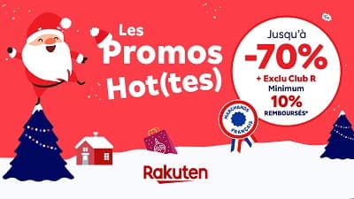 Les Promos Hot(tes) de Noël chez Rakuten