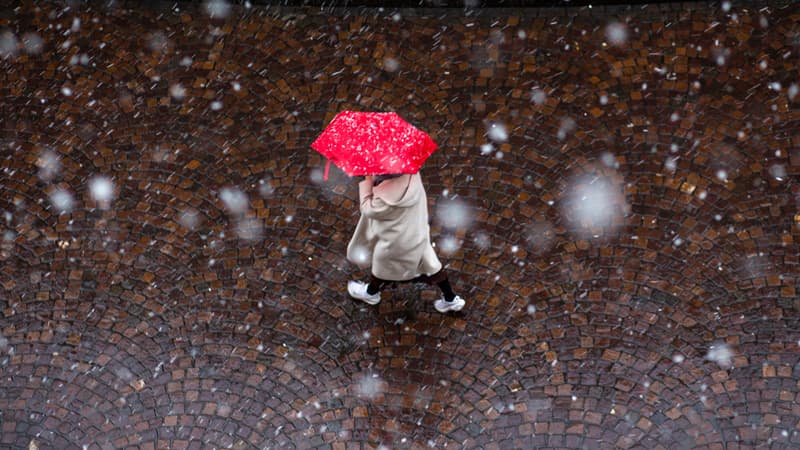 Bretagne, Centre-Val de Loire... Les images de la neige tombée lors de la nuit de Noël