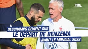 "Il y a une vérité et plusieurs versions...", Deschamps revient sur le départ de Benzema avant la Coupe du monde 2022