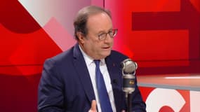L'ancien président de la République et député socialiste de Corrèze, François Hollande, le mercredi 2 octobre 2024 sur BFMTV-RMC