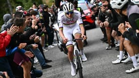 Tadej Pogacar sur le Tour de Lombardie 2024