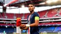 Thiago Silva avec le maillot du PSG