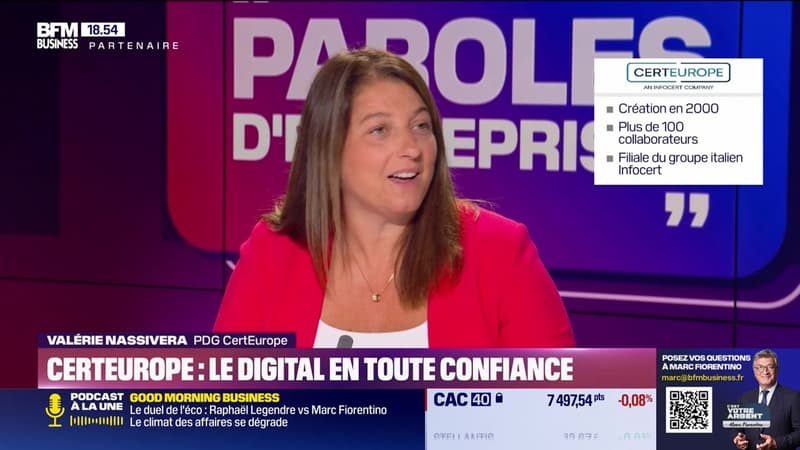 Valérie Nassivera (CertEurope) : CertEurope, le digital en toute confiance - 26/10