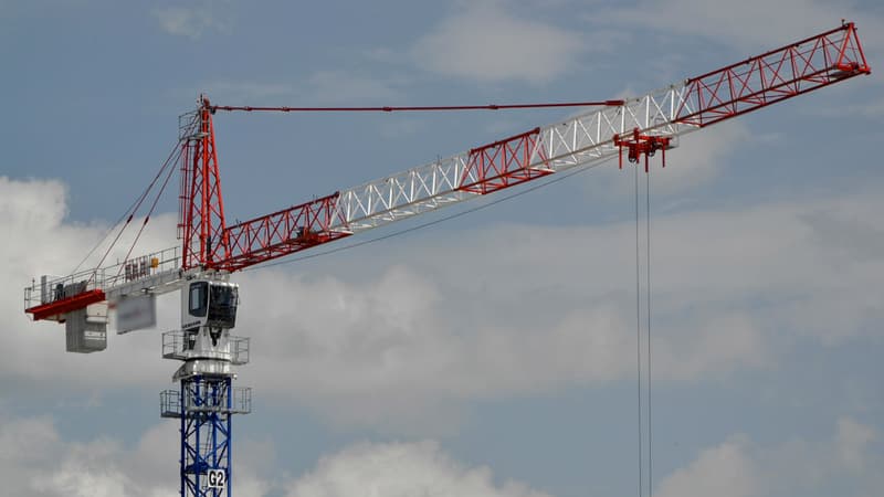 Illustration - Une grue