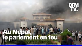 Crise politique au Népal: des manifestants incendient le parlement 