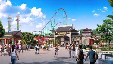 La Wanda Cultural Tourism City inaugurée à Nanchang accueille sur 2 km² un parc à thème et une zone commerciale.