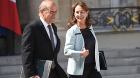 Ségolène Royal à a sortie du Conseil des ministres de rentrée, mercredi 19 août
