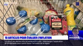 Panier BFM Marseille: dix articles pour évaluer l'inflation